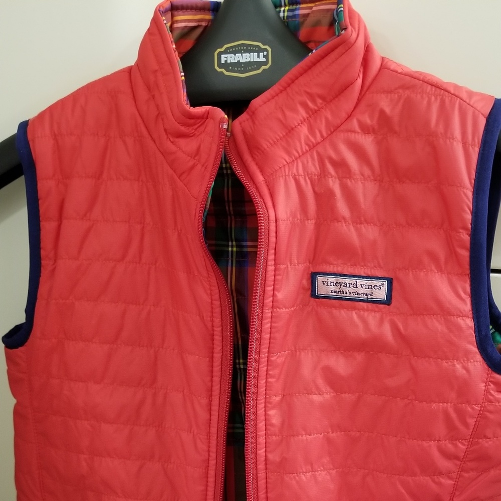 Vineyard Vines Girls Performance Reversible Vest